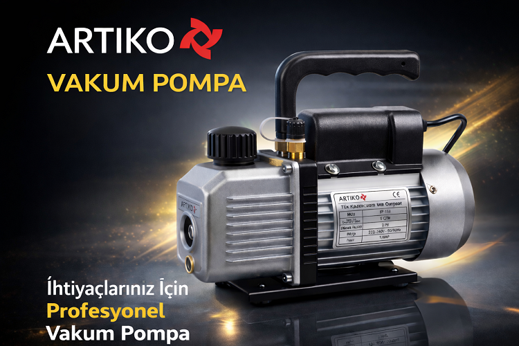 VAKUM POMPASI ARTİKO VP250 5.00CFM 230V